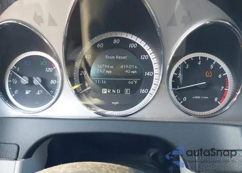 2011 Mercedes-Benz C 300 Sport from USA, damaged, VIN WDDGF5EB9BR167952